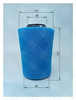 Воздушный фильтр 0800-112000