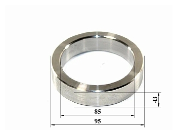 Втулка для сальникового уплотнения PTFE 85-95-43