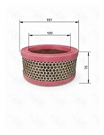 Воздушный фильтр AFA1633/1